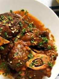 osso buco beef shank and gremolata