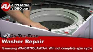 samsung washer repair will not