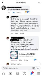Impeach definition, to accuse (a public official) before an appropriate tribunal of misconduct in office. Please Have Someone Help You Research The Meaning Of The Word Impeachment Facepalm