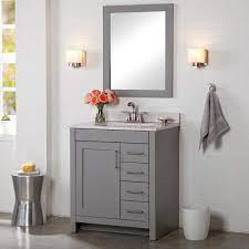 An extensive selection of unique bathroom vanities, unmatched construction and material quality, most competitive prices. Home Decorators Collection Westcourt 36 In W X 21 In D X 34 In H Bath Vanity Cabinet Only In Sterling Gray Wt36 St The Home Depot