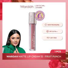 wardah exclusive matte lip cream 13