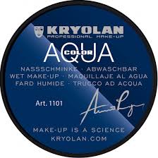 kryolan aquacolor wet makeup deep black