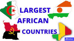 top 10 largest countries in africa