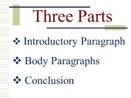 Writing The Three Point Five Paragraph Essay Three Parts