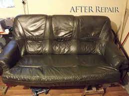 leather sofa repair the sofa repair man