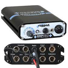 rugged radios 660 intercom with