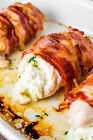 bacon wrapped cream cheese chicken breast