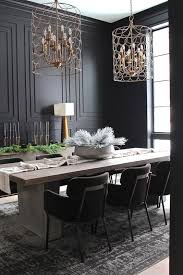 boldly stunning black dining room ideas