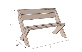 Diy 2x6 Outdoor Bench W Back Plans