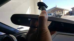 how to remove rear view mirror in the