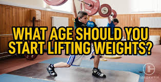what age should you start lifting weights