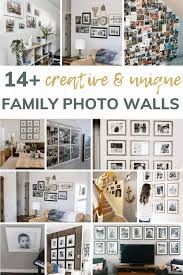 14 creative family photo wall ideas