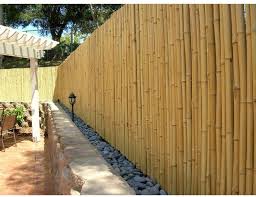Bamboo Privacy Fence Durable Outdoor
