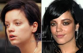 celebrities without makeup before and