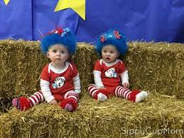 thing 1 and thing 2 halloween costumes