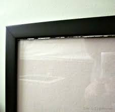 fix a bowed gallery frame or ikea frame