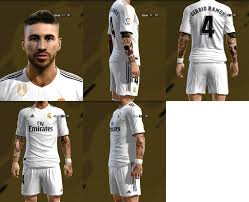 So pes compatible with all patches original download link installation:(1) extract the file(2) copy cpk file to pro evolution. Pes 2013 Sergio Ramos Face By Grkm Tattoo By Sho9 6
