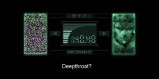 Metal Gear Solid's Deepthroat Explained