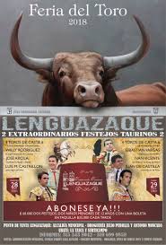 TAUROMAQUIAS - Primera bitácora taurina del Perú: Carteles oficiales de la  Feria del Toro de Lenguazaque 2018 enero 28-29