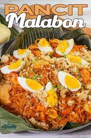 pancit malabon recipe amiable foods
