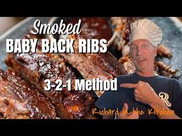 smoked baby back ribs 3 2 1 method