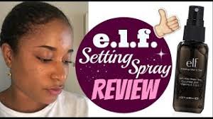 elf makeup mist set review demo