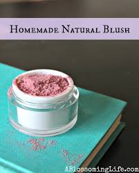 homemade natural blush a blossoming life
