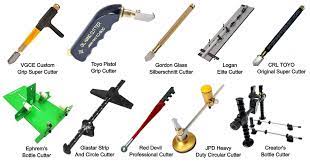 types of glass cutting tools and their