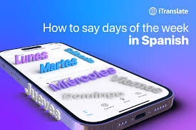 spanish days of the week made easy