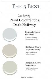 Hallway Paint Colors Dark Hallway