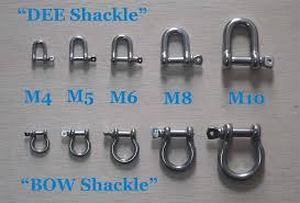 Us 26 99 10pcs 5mm Chain Rigging Bow Shackle Stainless Steel 304 Bow Type Screw Lifting Shackle In Hasps From Home Improvement On Aliexpress