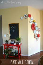 Decorative Plate Wall Whats Ur Home Story