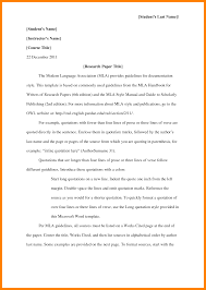 Cover Letter Template For Mla Format Sample Essay Quote Essays     mla format research papers outline template