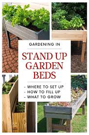 elevated raised garden beds planters