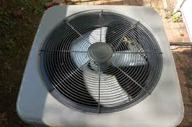 heat pump outside fan