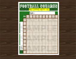 19 Football Pool Templates Word Excel Pdf Free
