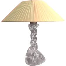 Vintage Lorrraine Crystal Lamp With