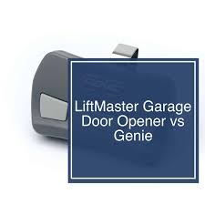 liftmaster garage door opener vs genie