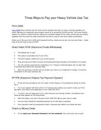 Three ways to pay your heavy vehicle use tax