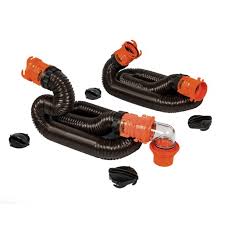 4 diameter pvc pipe makes great rv sewer hose storage as a sewer hose will easily slip inside. Camco 39741 Rhinoflex 20ft Rv Sewer Hose Kit Walmart Com Walmart Com