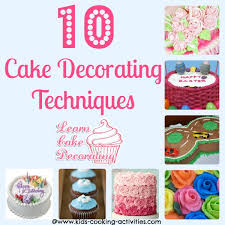 cake decorating techniques to decorate