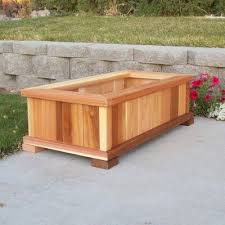 August Grove Bunceton Cedar Planter Box