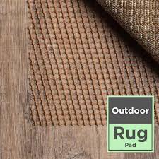 outdoor area rug pad pre packaged rug