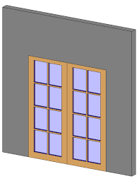 Double Door Glass In Revit Library Revit