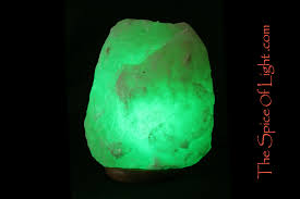 5 Natural Healing Crystal Led Green Himalayan Salt Lamp The Spice Of Light