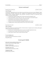 Sample Resume References Foodcity Me