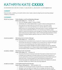 Public Relations And Event Planning Assistant Resume Example