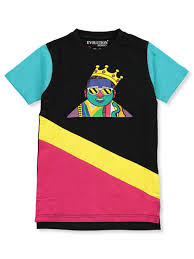 Boys T Shirt By Evolution In Design In Black Multi