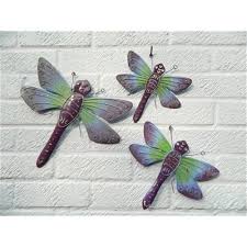 Metal Dragonfly Wall Art Ornaments