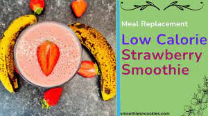 meal replacement smoothies for weight loss